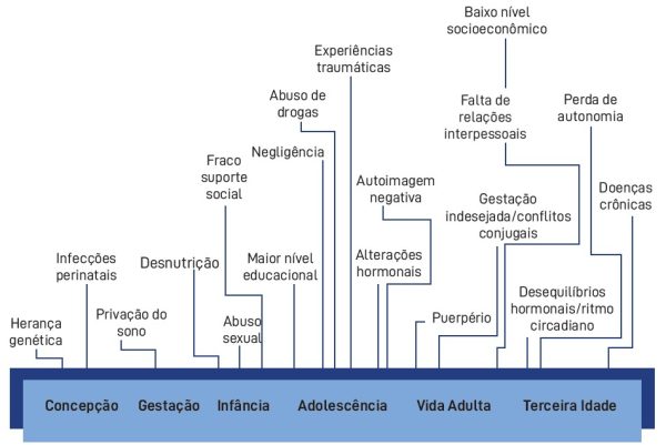 fatores de risco por fase de vida